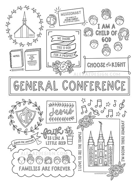 General Conference Printables 2022 Free
